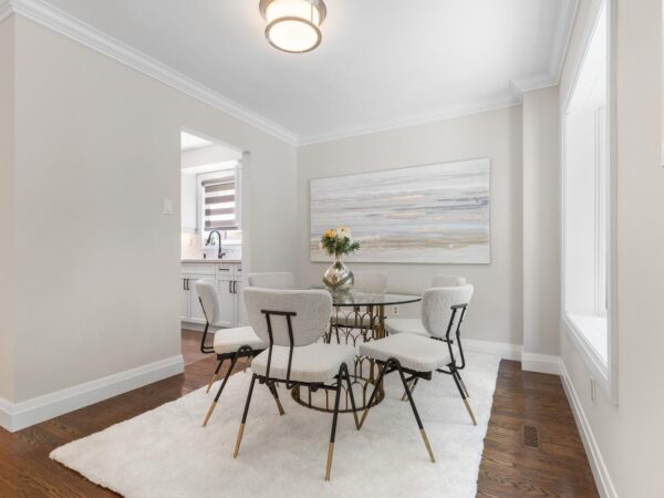 Dining Room Kitchen View