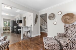 Family Room Kitchen View