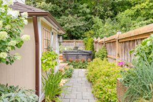 Walkway to Back Gardens