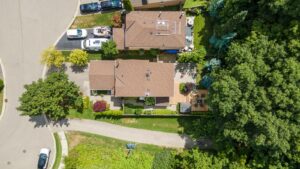Aerial View of Property Adjacent to Walkway