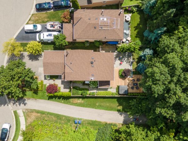 Aerial View of Property Adjacent to Walkway