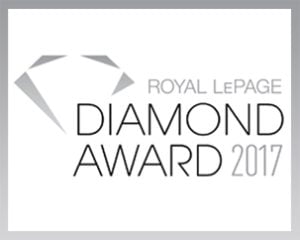 Royal LePage Diamond Award 2017